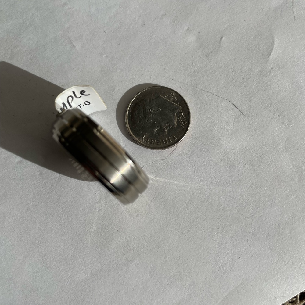 Titanium ring 38 - Picture 3 of 3